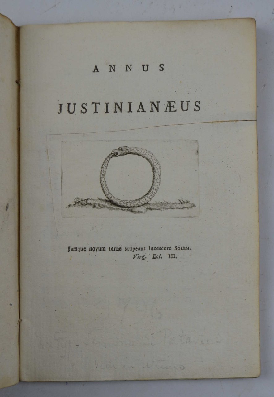 Annus justinianaeus.