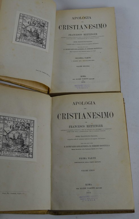 Apologia del Cristianesimo…