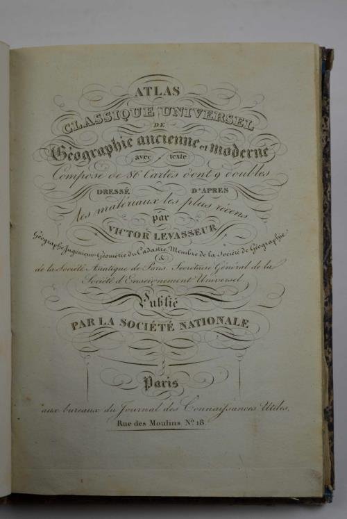 Atlas classique universel de géographie ancienne e moderne…