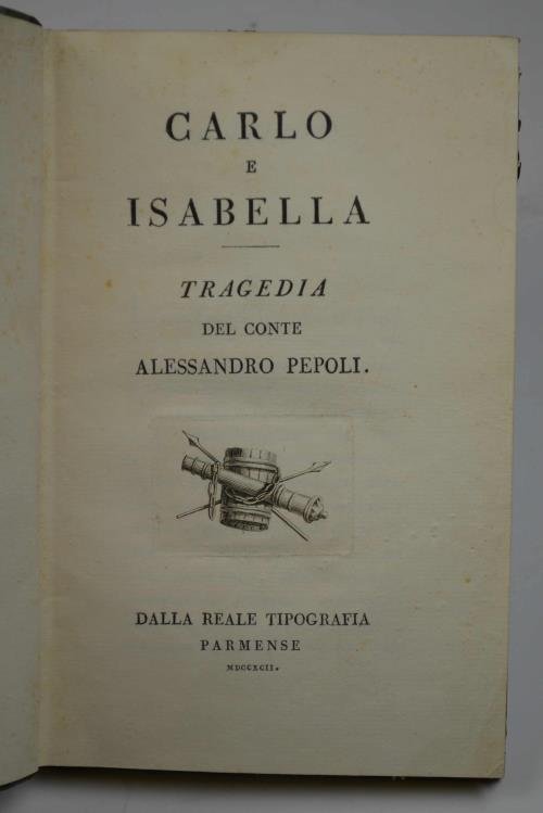 Carlo e Isabella. Tragedia…