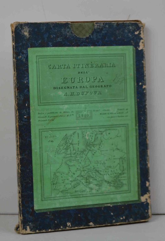 Carta itineraria dell'Europa indiacti i limiti attuali dell'Europa