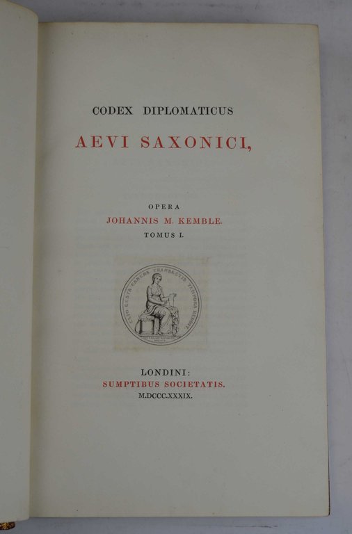 Codex Diplomaticus aevi Saxonici…