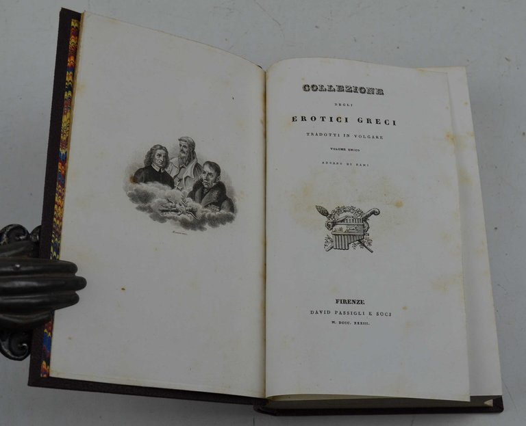Collezione degli erotici greci. Tradotti in volgare.