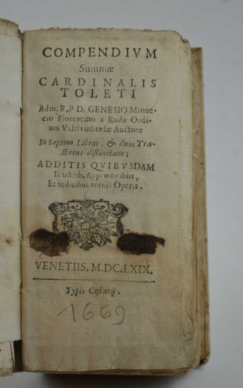 Compendium summae cardinalis Toleti. In septem libros, & duos tractatus …