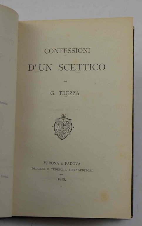 Confessioni d'un scettico. | Immagine Gallery 2