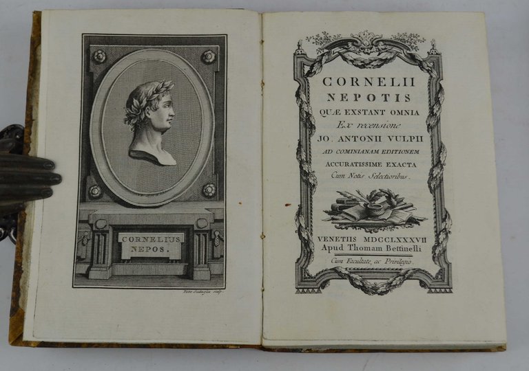 Cornelii Nepotis quae exstant Omnia ex Recensione Jo. Antonii Vulpii …