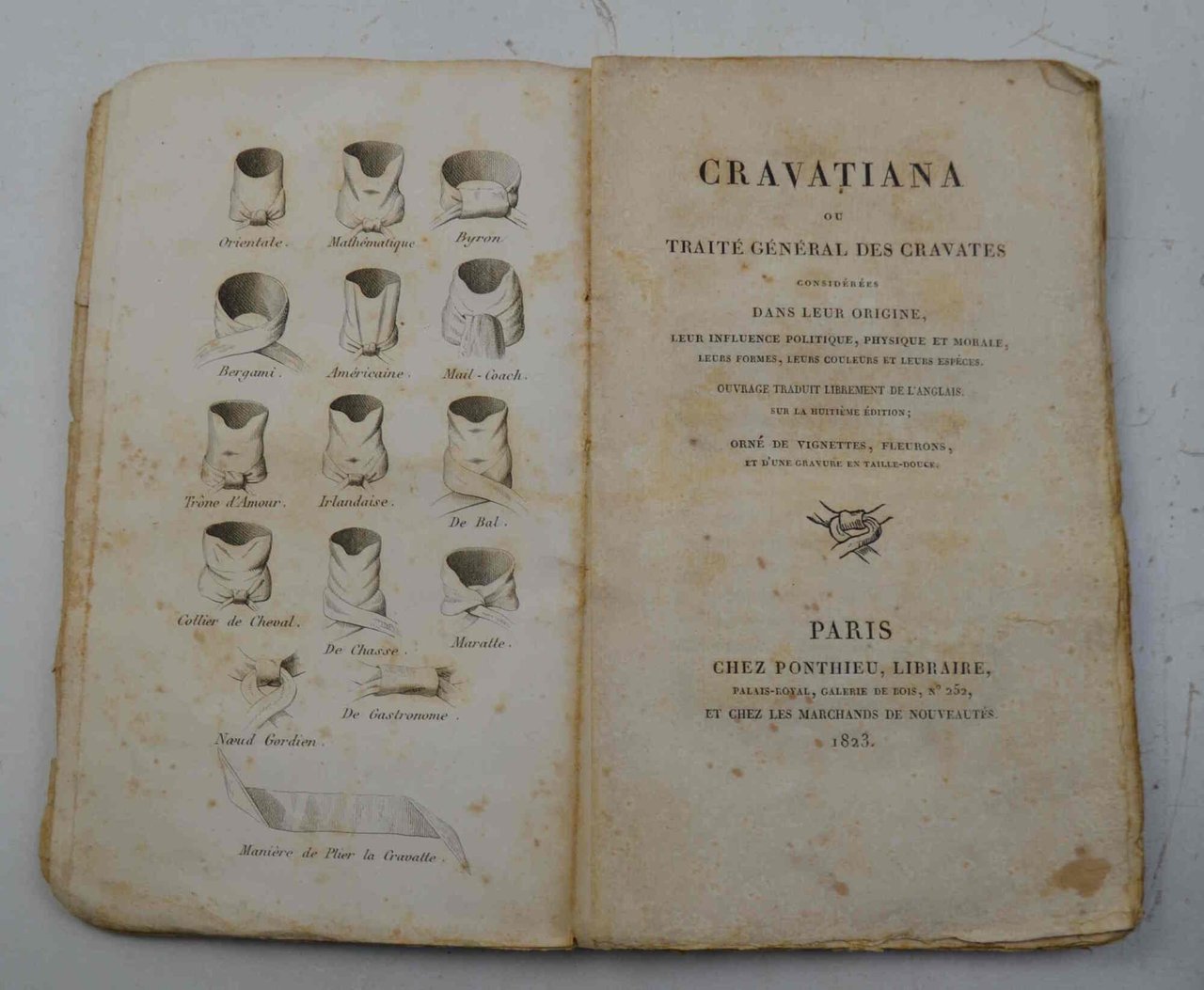 Cravatiana ou traité général des cravates... | Immagine principale