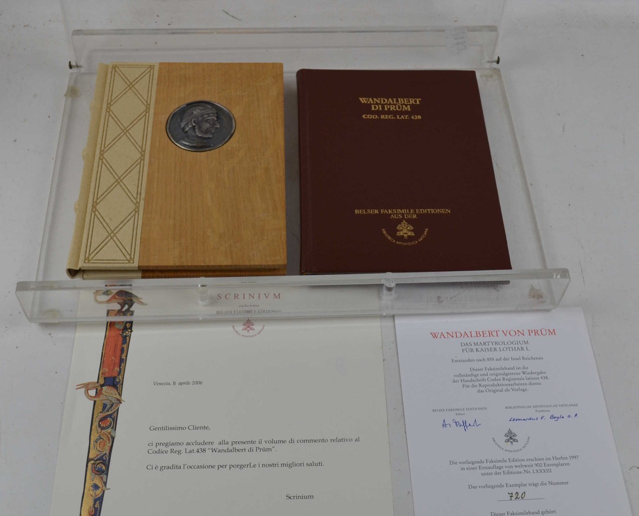 Das Reichenauer Martyrologium für Kaiser Lothar I. Cod. Reg. Lat. …