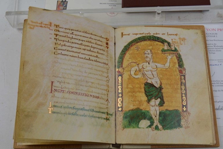 Das Reichenauer Martyrologium für Kaiser Lothar I. Cod. Reg. Lat. …