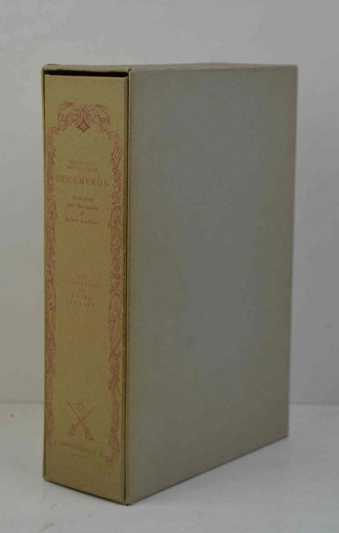 Decameron. Preceduto dal Boccaccio di Julien Luchaire e da una prefazione di Giuseppe Prezzolini.