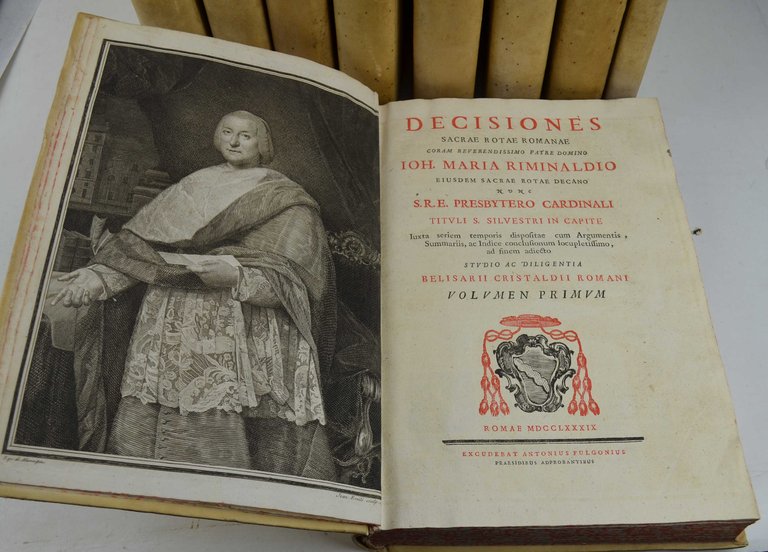 Decisiones Sacrae Rotae Romanae. Iuxta seriem temporis dispositae cum argumentis, …
