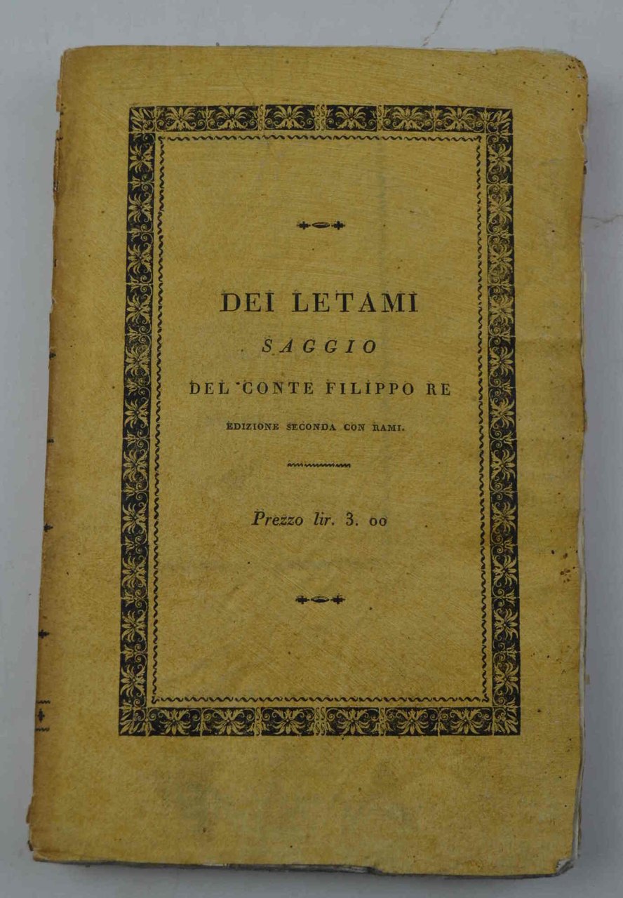 Dei letami e delle altre sostanze adoperate in Italia per …