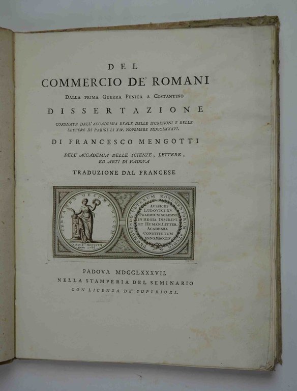 Del commercio de' romani dalla prima guerra Punica a Costantino. … | Immagine Gallery 2