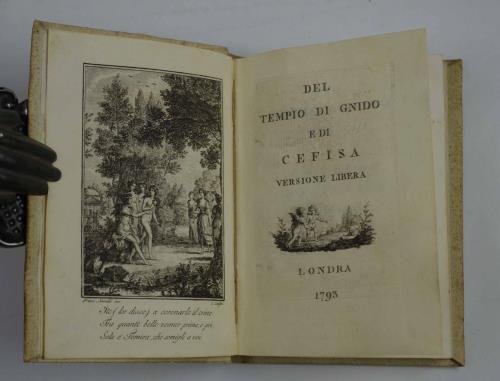 Del Tempio di Gnido Canti VIII e di Cefisa Canto …