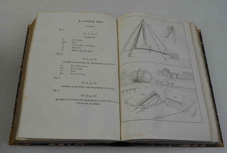 Dell'architettura libri dieci…. tradotti e commentati dal marchese Berardo Galliani…