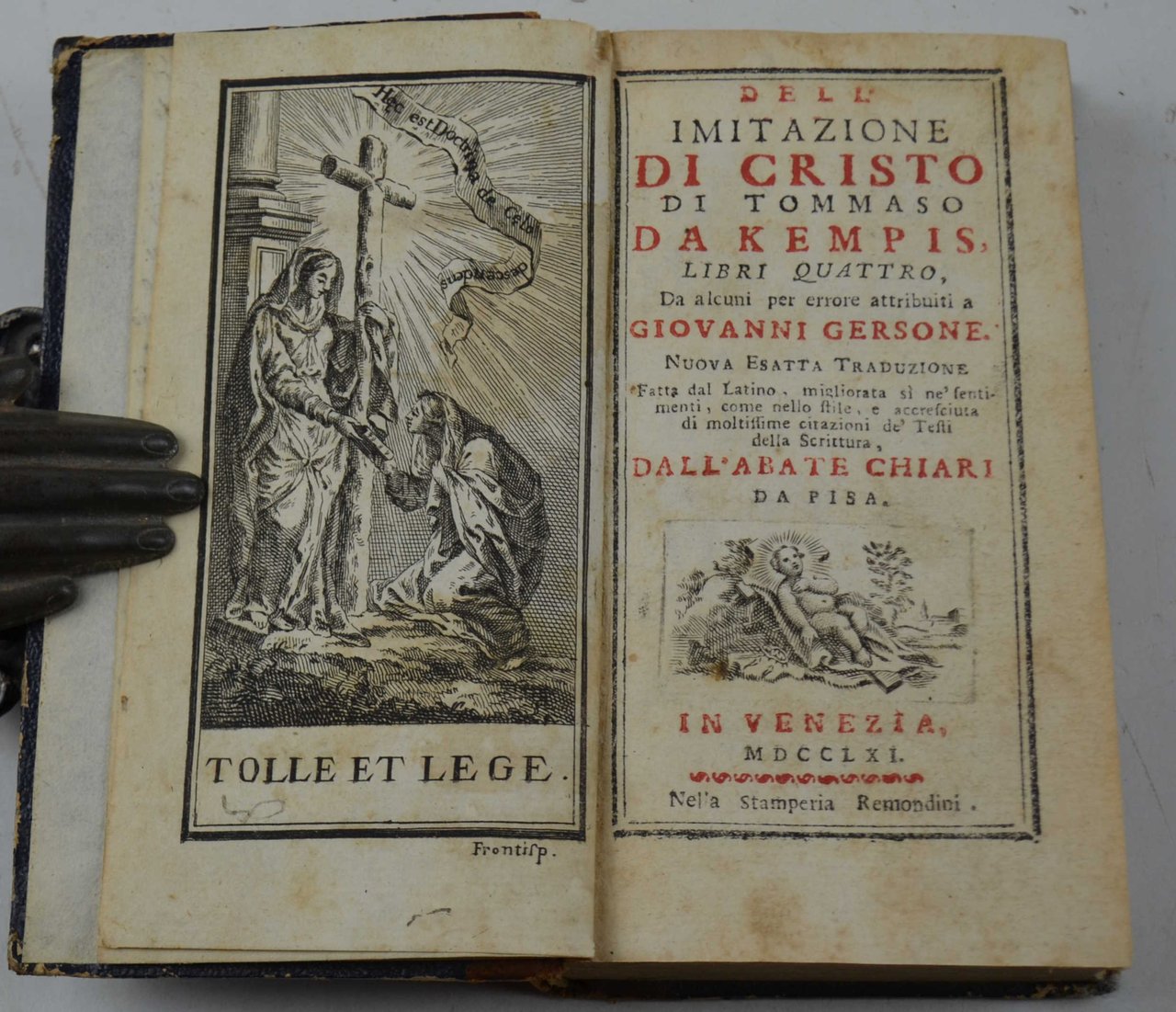 Dell'imitazione di Cristo di Tommaso da Kempis libri quattro, da …