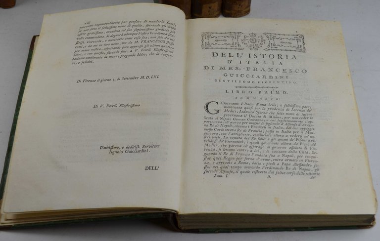 Della istoria d'Italia libri XX.