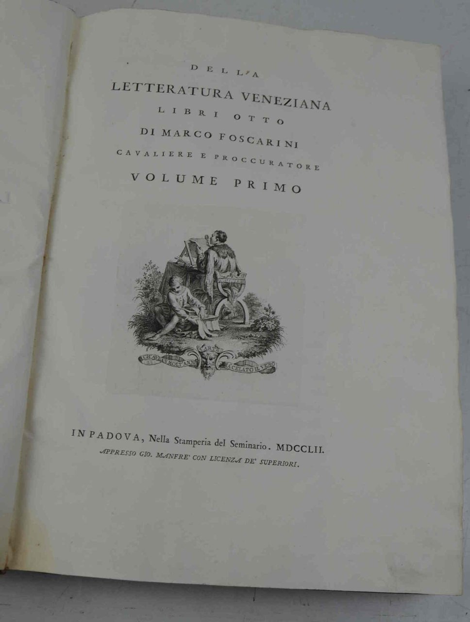 Della letteratura veneziana...
