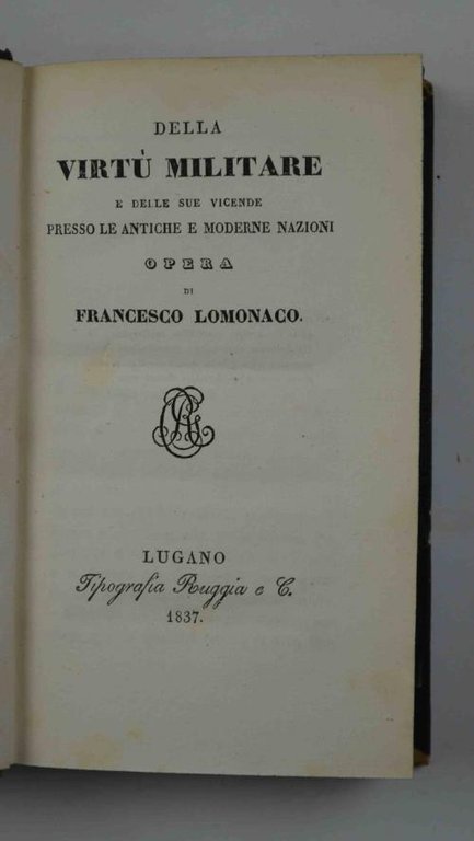 Della virtù militare e delle sue vicende presso le antiche … | Immagine Gallery 2