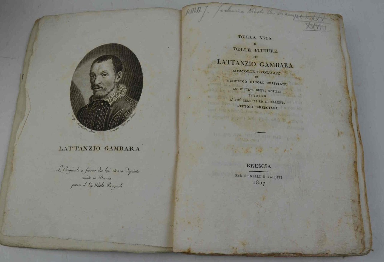 Della vita e delle pitture di Lattanzio Gambara. Memorie storiche… …