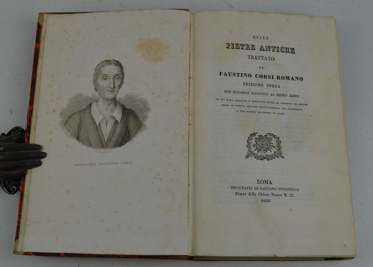 Delle pietre antiche. Trattato… Edizione terza con notabile aggiunta al …