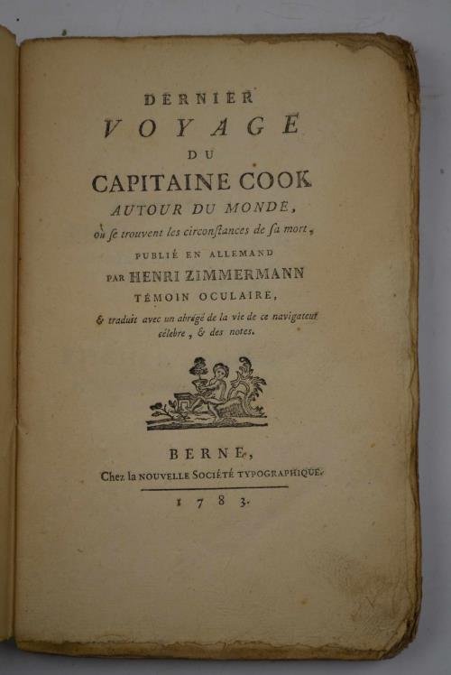 Dernier voyage de capitaine Cook auteur du monde, où se …