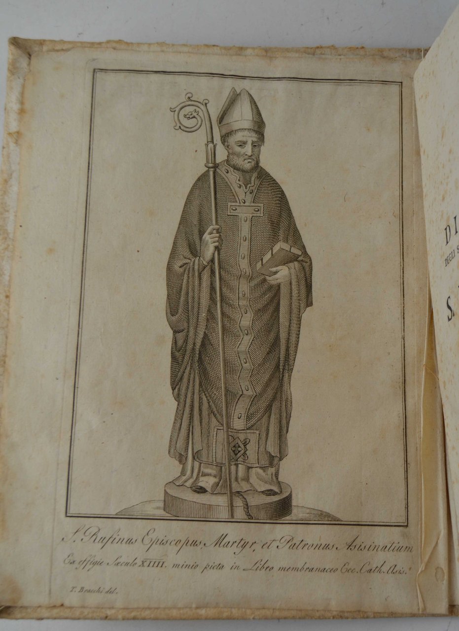 Disamina degli scrittori, e dei monumenti risguardanti S. Rufino Vescovo …