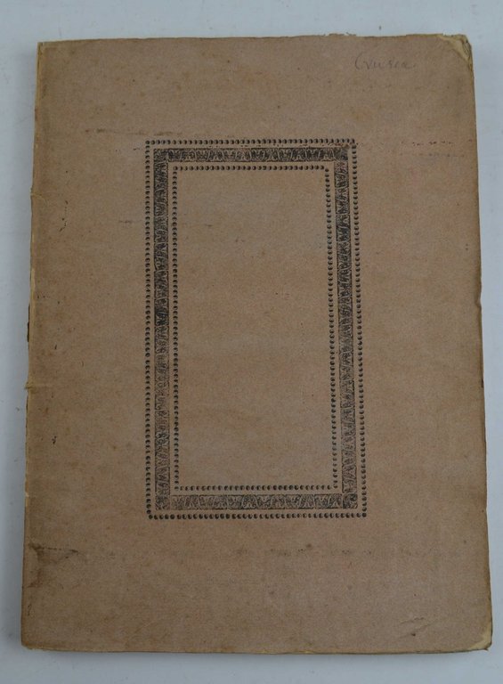 Discorso. intorno al modo di far gli alberi delle famiglie …