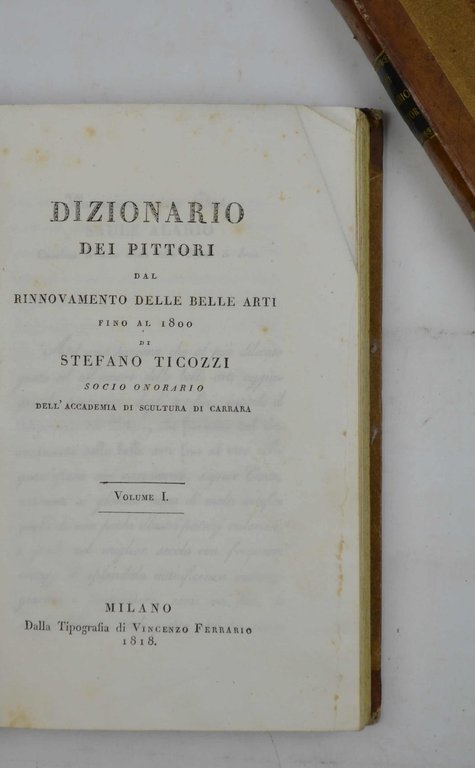 Dizionario dei pittori dal rinnovamento delle belle arti fino al … | Immagine Gallery 4