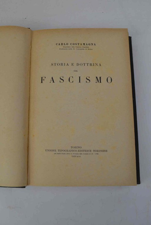 Dottrina del fascismo. | Immagine Gallery 2