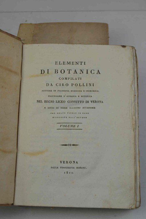 Elementi di botanica... con molte tavole in rame disegnate dall'autore. | Immagine Gallery 3