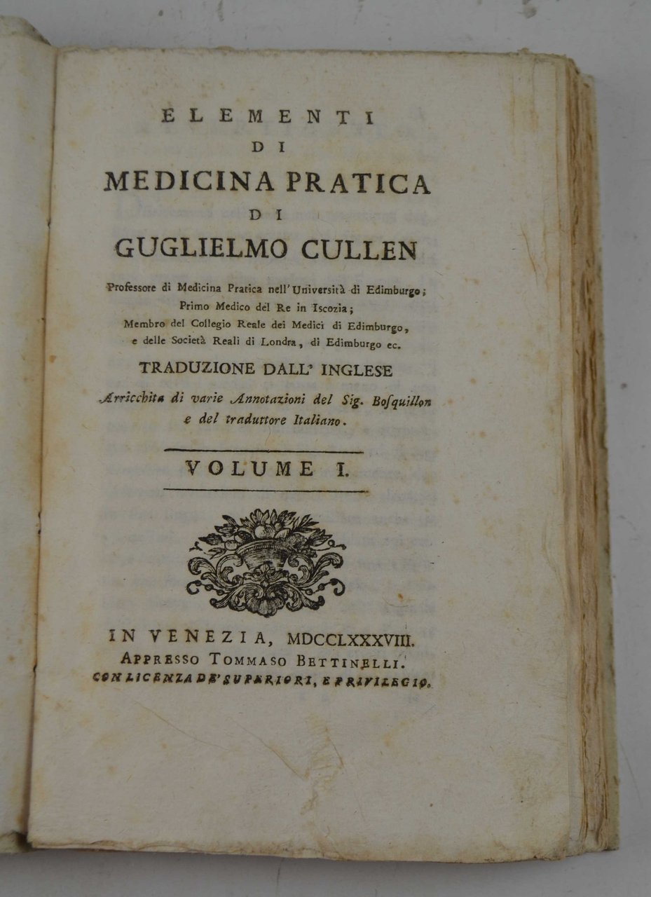 Elementi di medicina pratica... Traduzione dall'inglese arricchita di varie annotazioni …