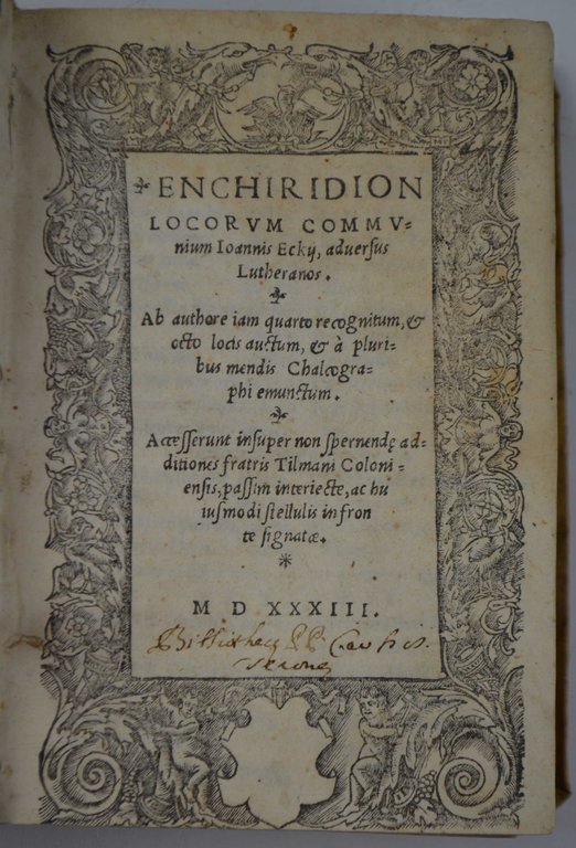 Enchiridion locorum communium…