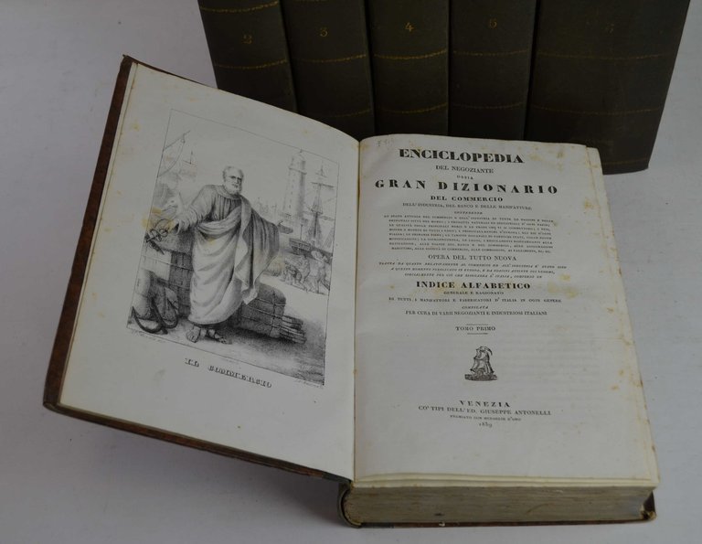 Enciclopedia del Negoziante ossia Gran Dizionario del Commercio, dell'Industria, del … | Immagine Gallery 2