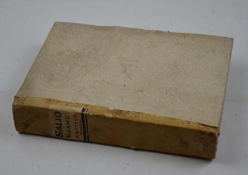 Esame critico intorno a varie sentenze d'alcuni rinomati Scrittori di …