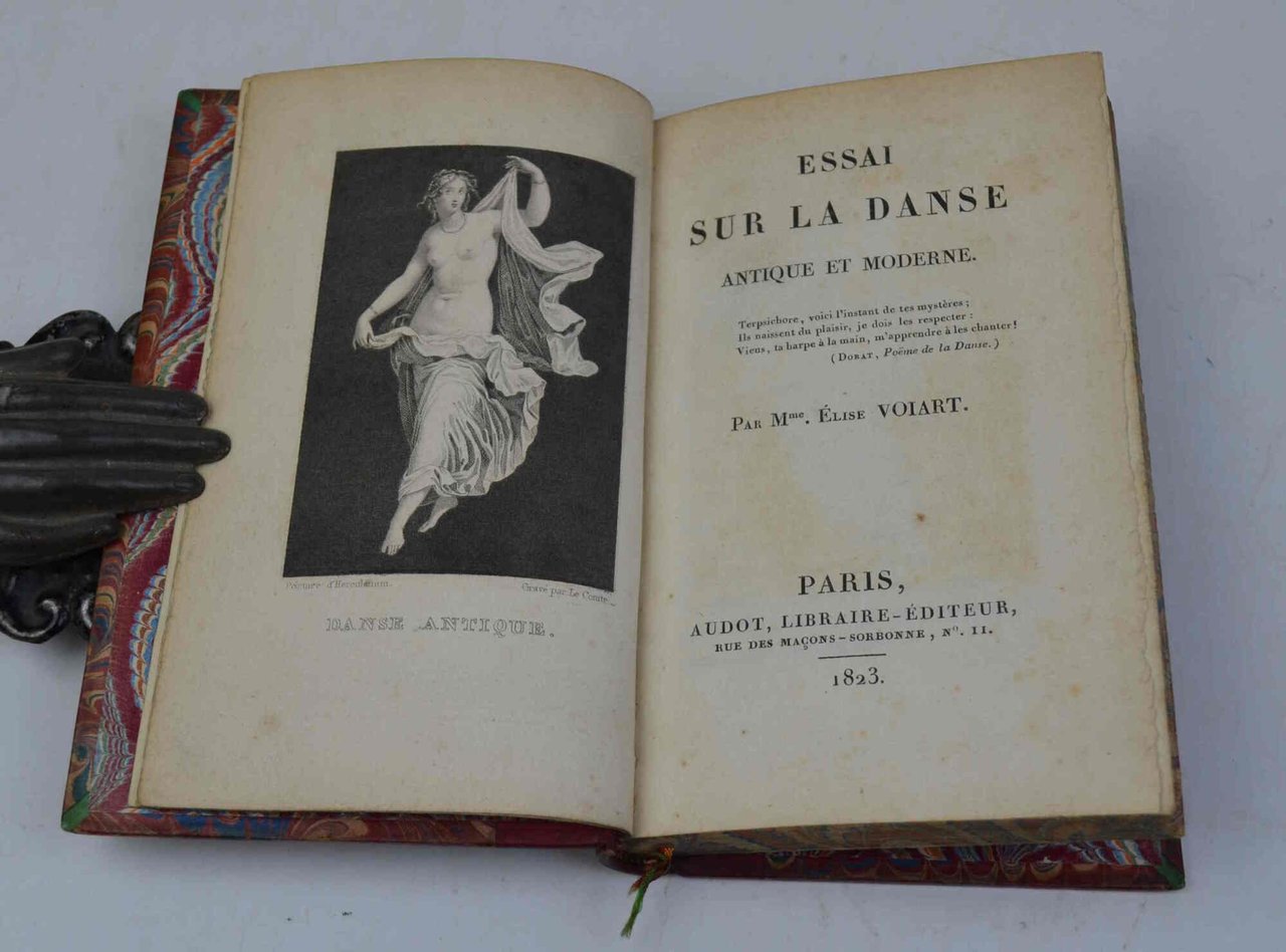 Essai sur la danse antique et moderne... | Immagine principale