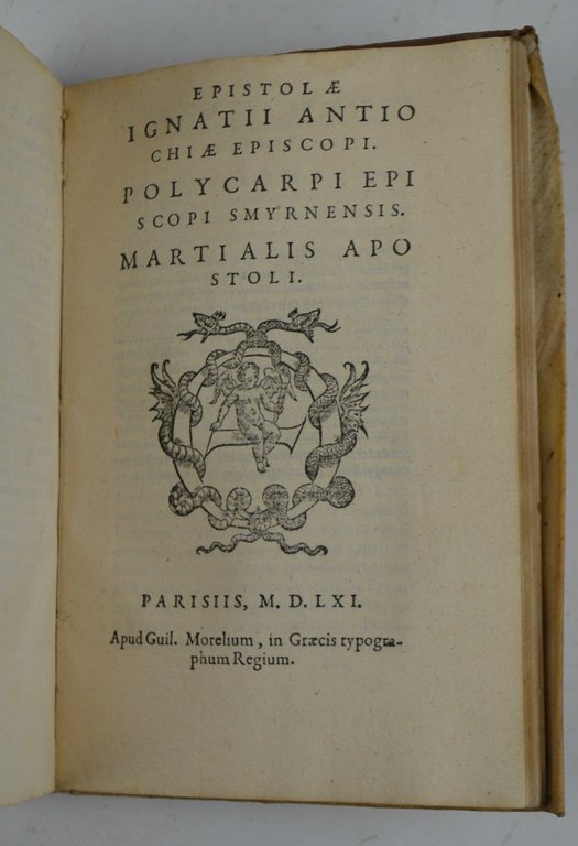 Ex libris D. Basilii archiepiscopi Caesareae in Cappadocia, Conciones de …