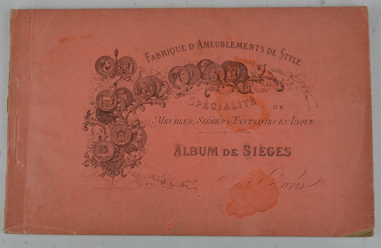 Fabrique d'Ameublement de Style… Album de Sièges.