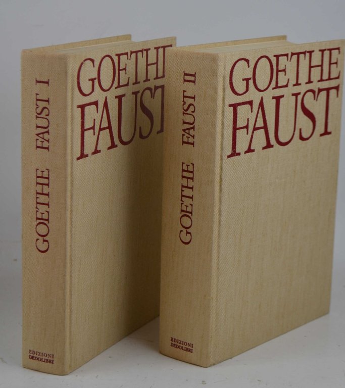 Faust. Traduzione in rime con testo a fronte a cura di Roberto Hausbrandt. Con 36 disegni di Moritz Retzsch.