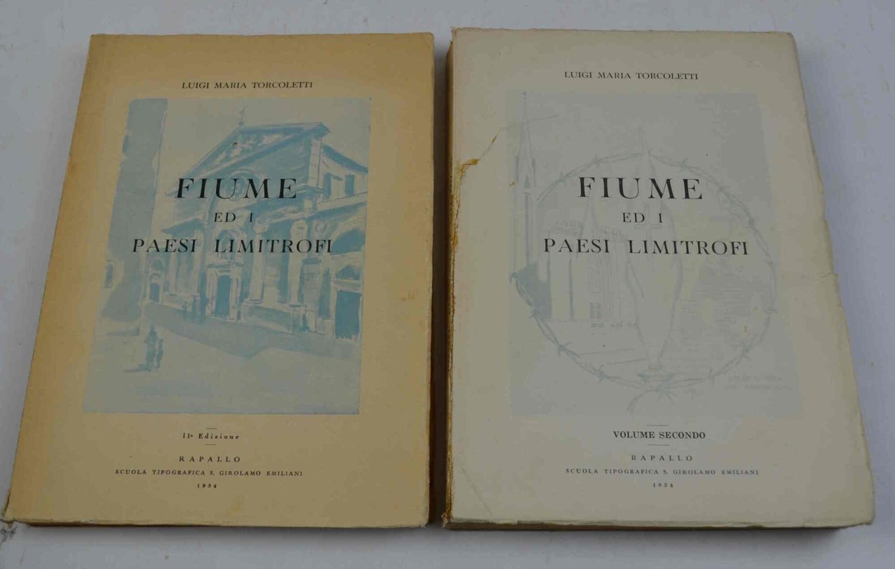 Fiume ed i paesi limitrofi.