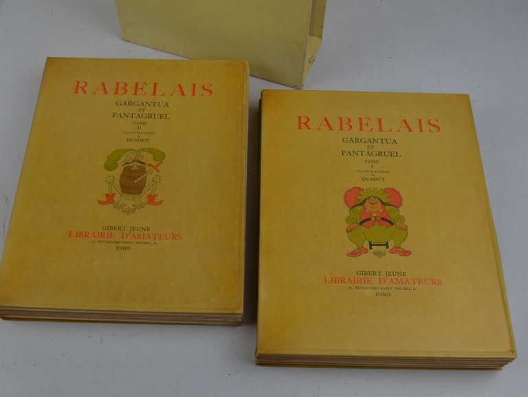 Gargantua et Pantagruel… Illustrations de Dubout.