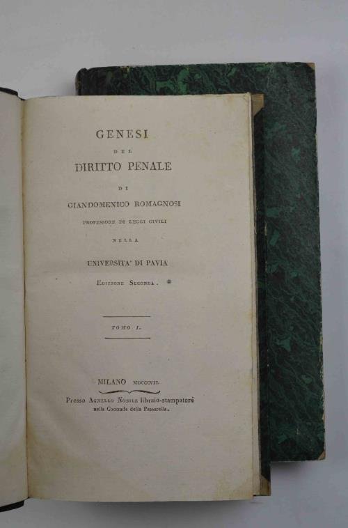 Genesi del diritto penale
