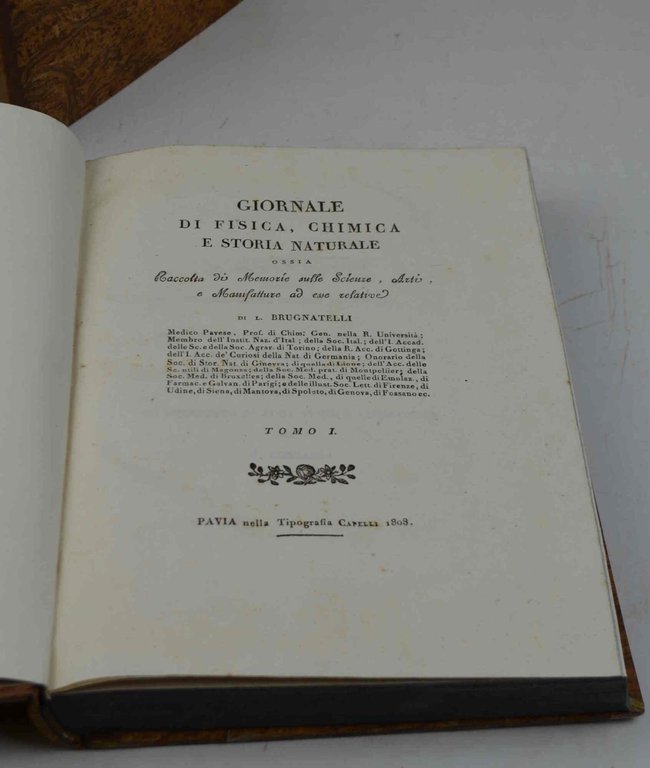 Giornale di fisica, chimica e storia naturale ossia raccolte di … | Immagine Gallery 2