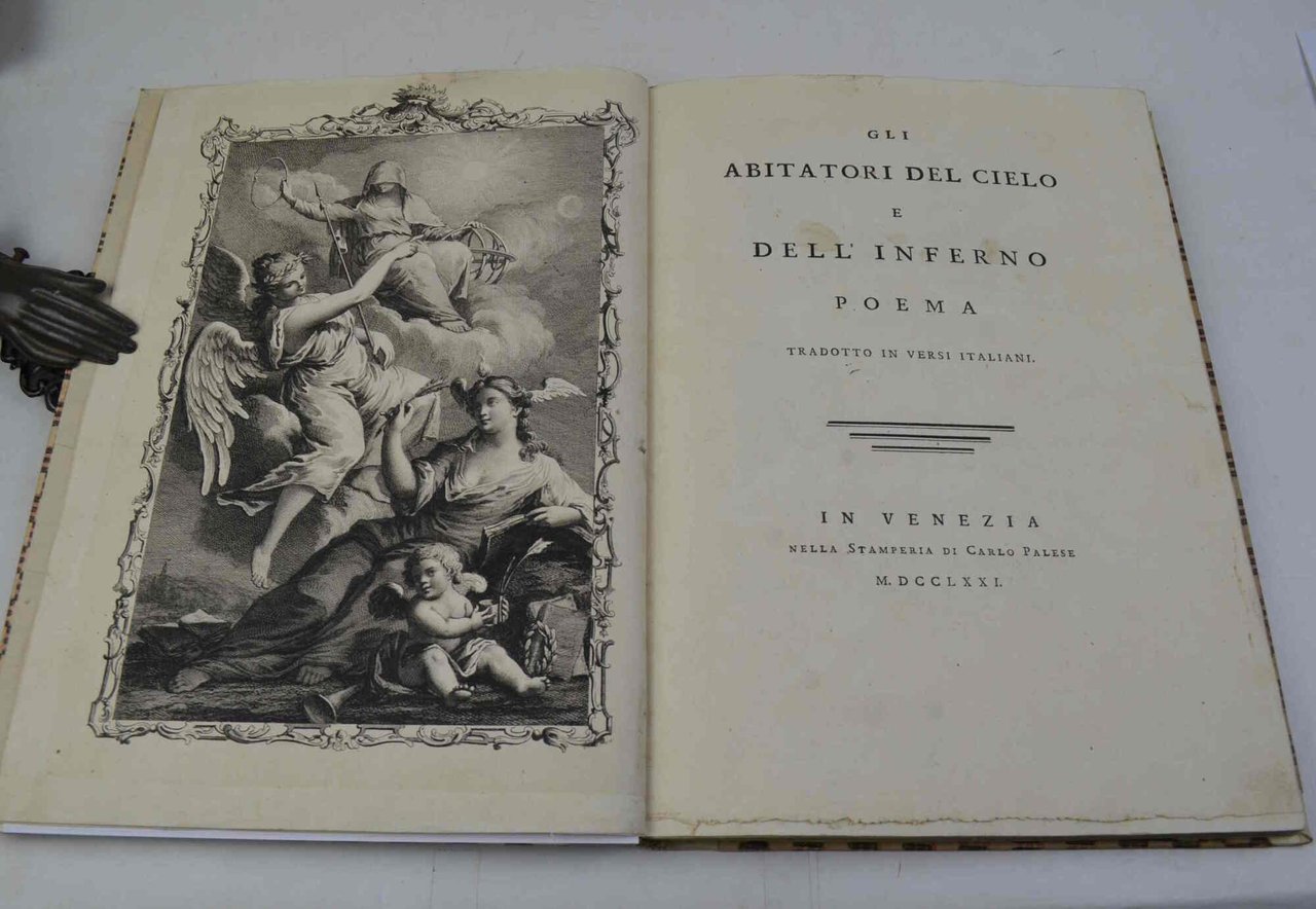 Gli abitatori del cielo e dell'inferno. Poema tradotto in versi … | Immagine principale