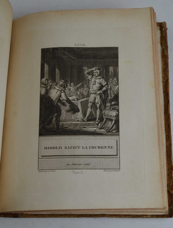 Histoire d'Angleterre représentée par figures accompagnées de discours…