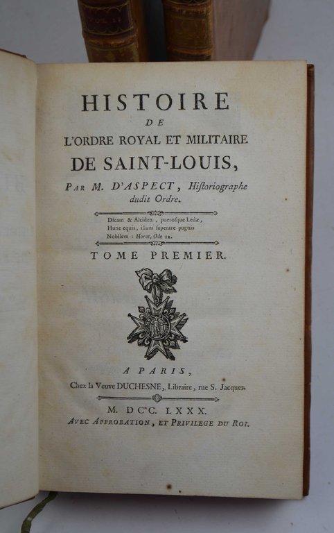 Histoire de l'ordre royal et militaire de Saint-Louis…