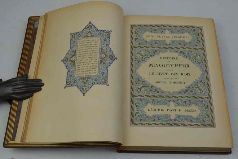 Histoire de Minoutchehr selon le lvre des rois...