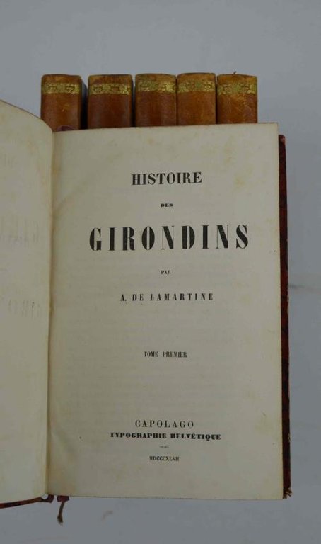 Histoire des Girondins.