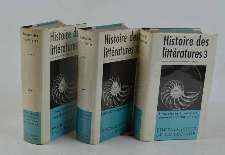 Histoire des littératures. Littératures anciennes orientales et orales. Littératures occidentales. …