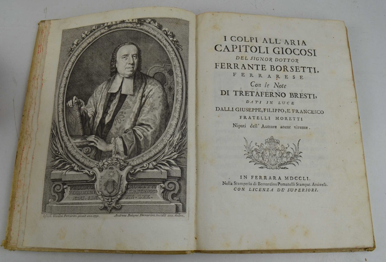 I Colpi all'aria Capitoli giocosi... con le note di Tretafermo …